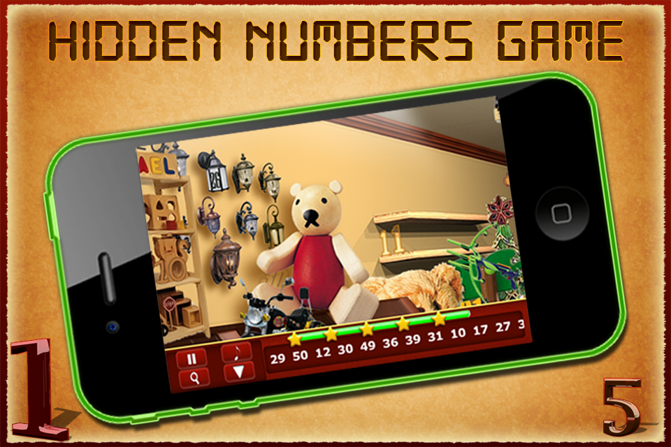 Screenshot Hidden Numbers for iPhone – LITE Screenshot Hidden Numbers for iPhone – LITE